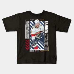 Brandon Montour Paper Poster Version 10 Kids T-Shirt